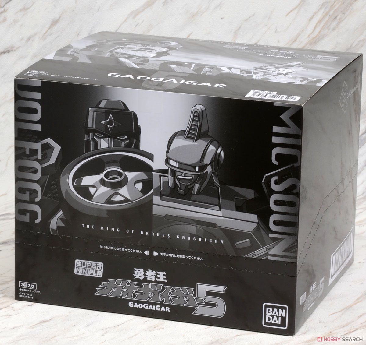 SUPER MINIPLA GAOGAIGAR 5 W/O GUM (1set ได้3ตัว) (fs)