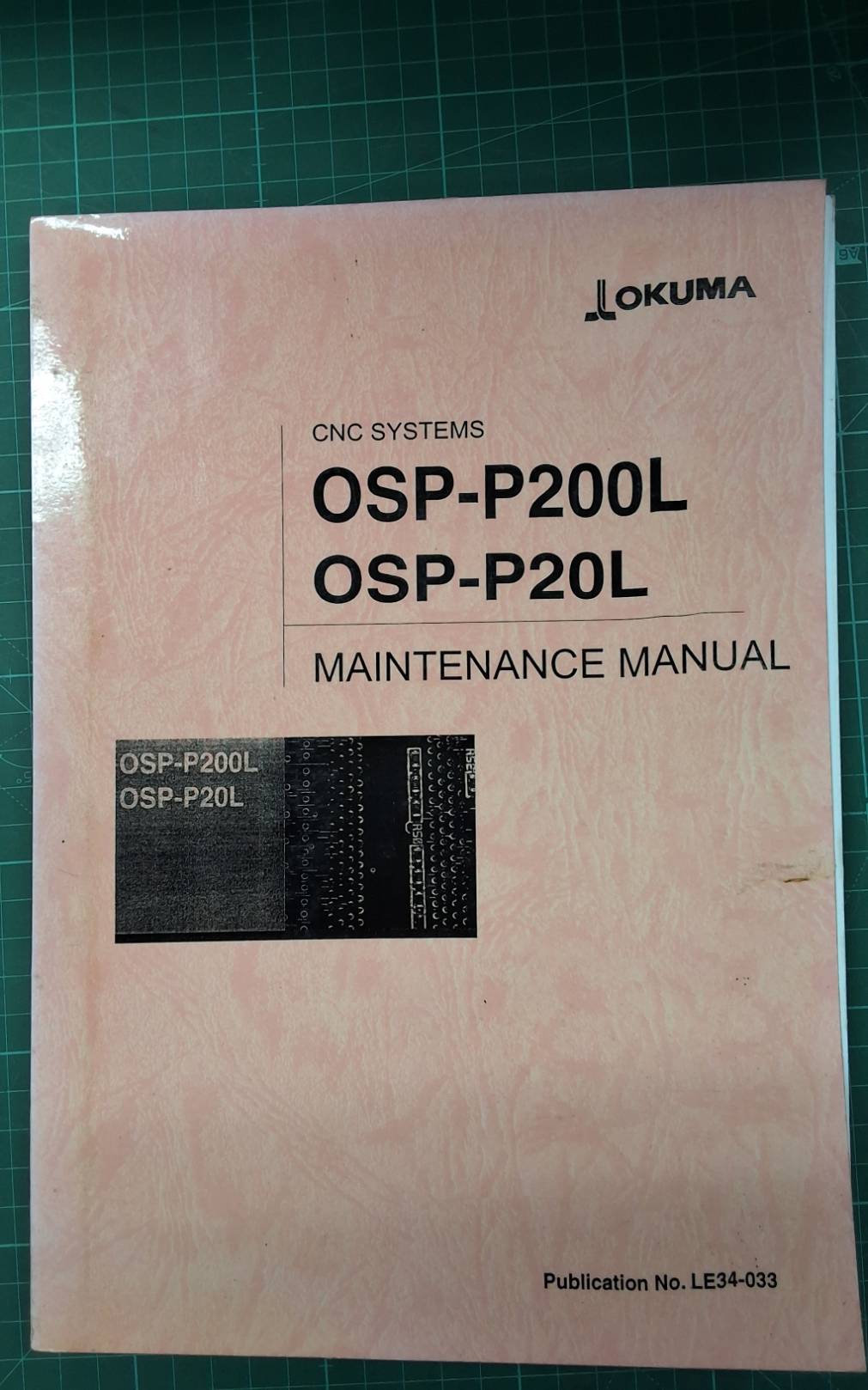 OKUMA OSP-P200L OSP-P20L MAINTENANCE MANUAL WIRING DIAGRAM
