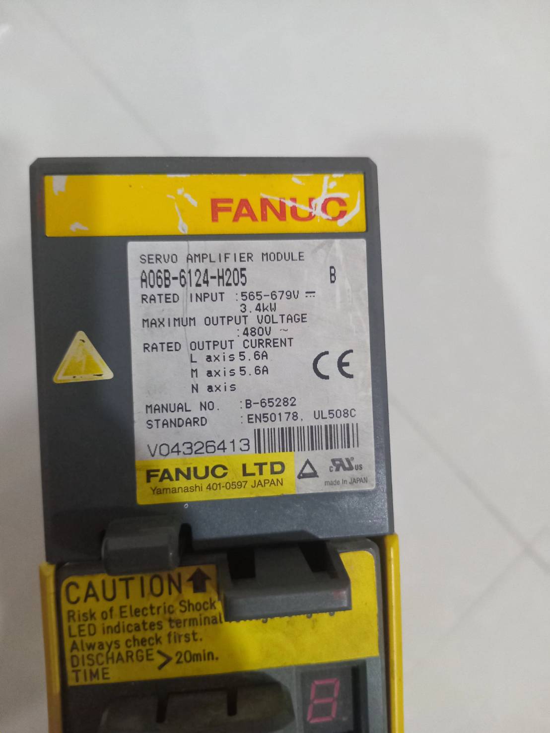 FANUC A06B-6124-H205 Servo Module