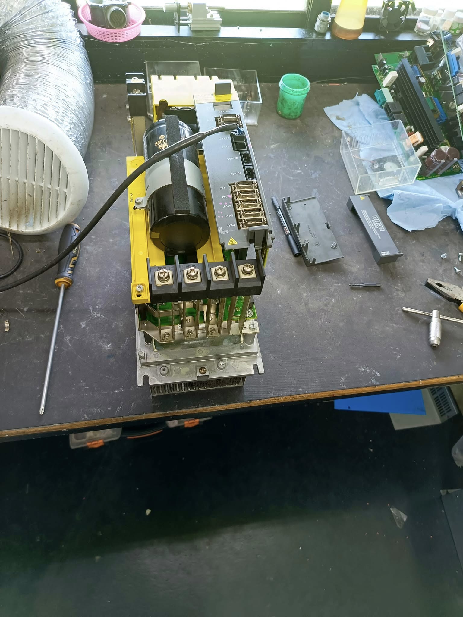 ซ่อม FANUC FANUC A06B-6220-H022#600 SPINDLE DRIVE