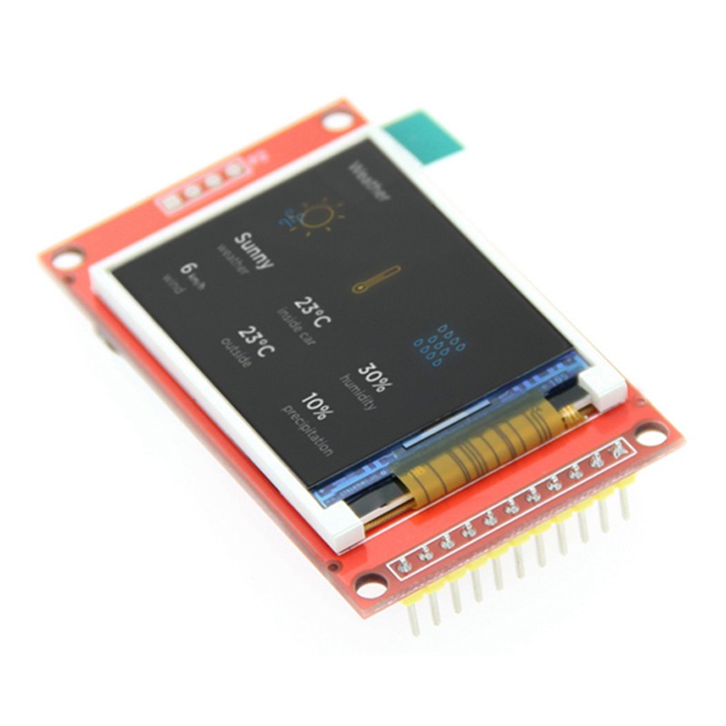 TFT 2.2" LCD Color module 176x220 จอสีแสดงผล TFT 2.2" สำหรับ Arduino ESP8266 ESP32 Driver ILI9225