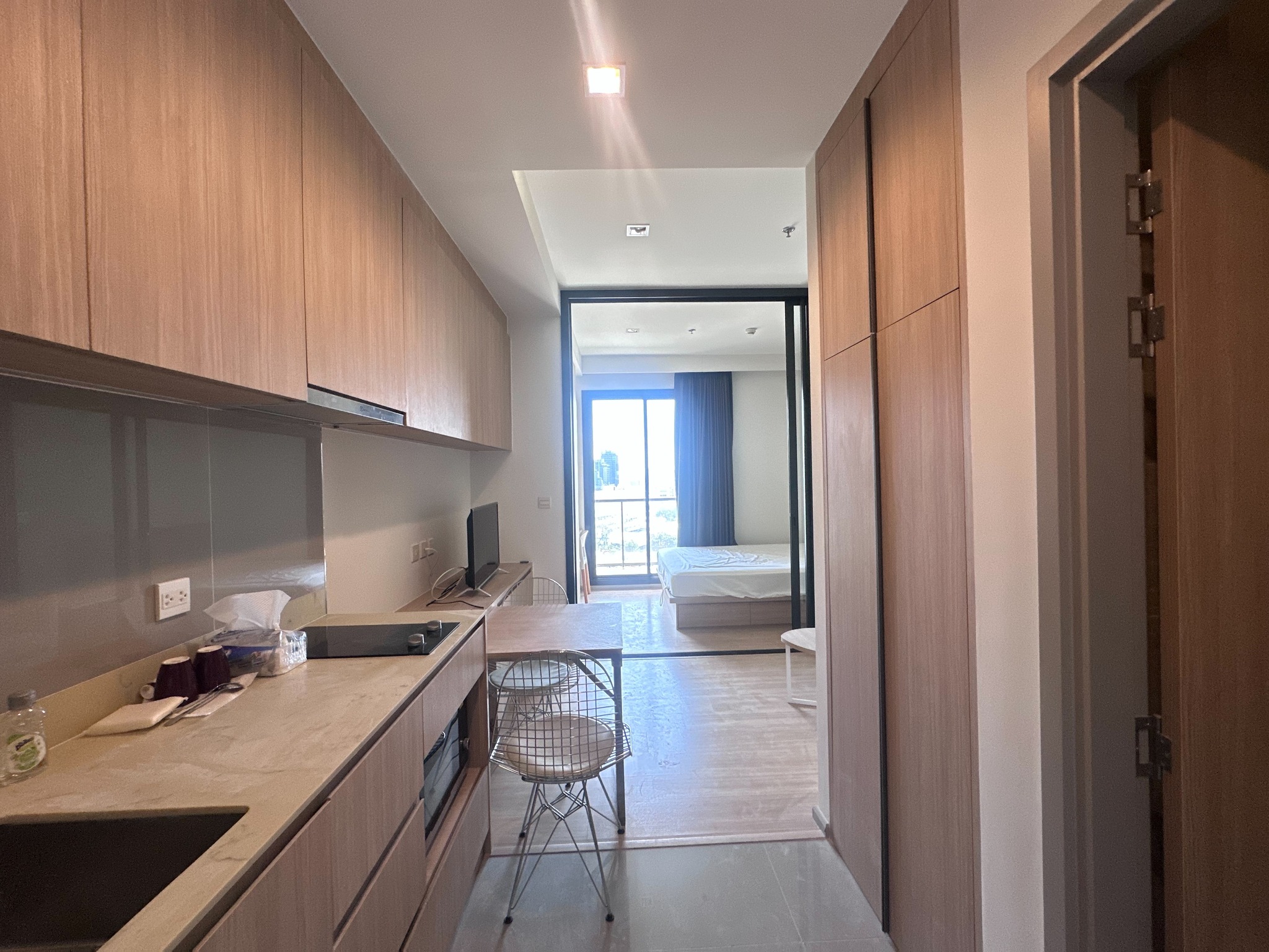 เลี้ยงสัตว์ได้คอนโด M Jatujak (เอ็ม จตุจักร) High Rise โซนพื้นที่ MRT จตุจักร BTS หมอชิต ให้เช่าห้องแบบ 1ห้องนอน 1ห้องน้ำ ขนาดห้อง 30 ตรม.