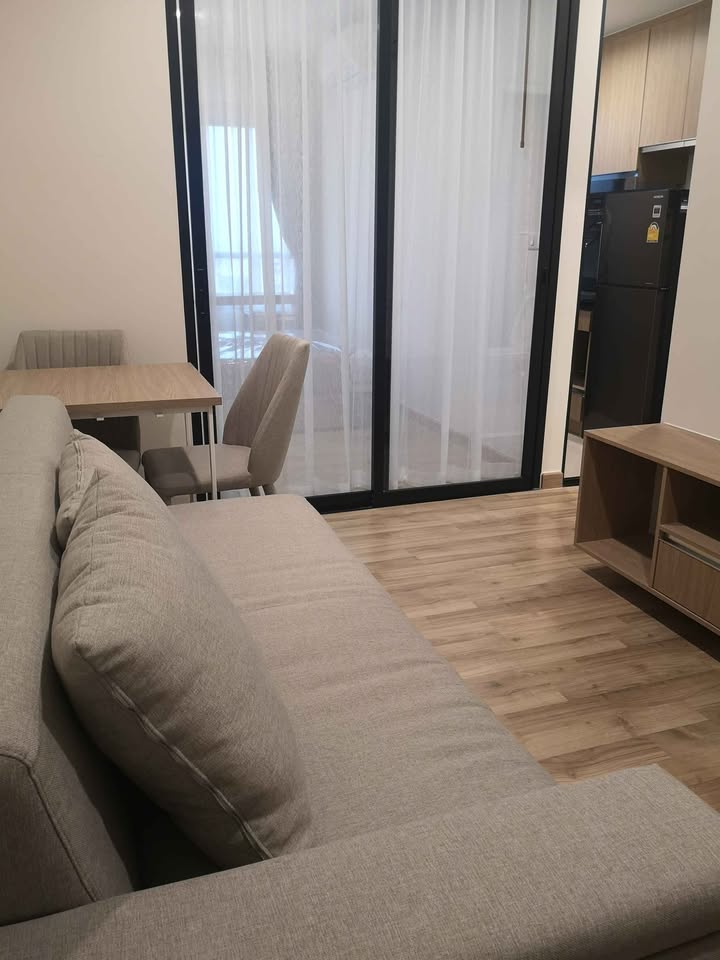 ให้เช่าห้องแบบ 1ห้องนอน 1ห้องน้ำ 1ครัวแยก โซนพื้นที่ BTS แบริ่ง คอนโด Niche Mono Sukhumvit-Bearing (นิช โมโน สุขุมวิท – แบริ่ง) High Rise ขนาดห้อง 28 ตรม. ชั้น 9 ตึก A