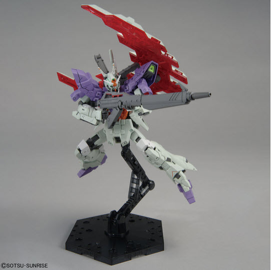 Bandai 4573102653871 hguc Moon Gundam Long Rifle Equipped (the gundam base)