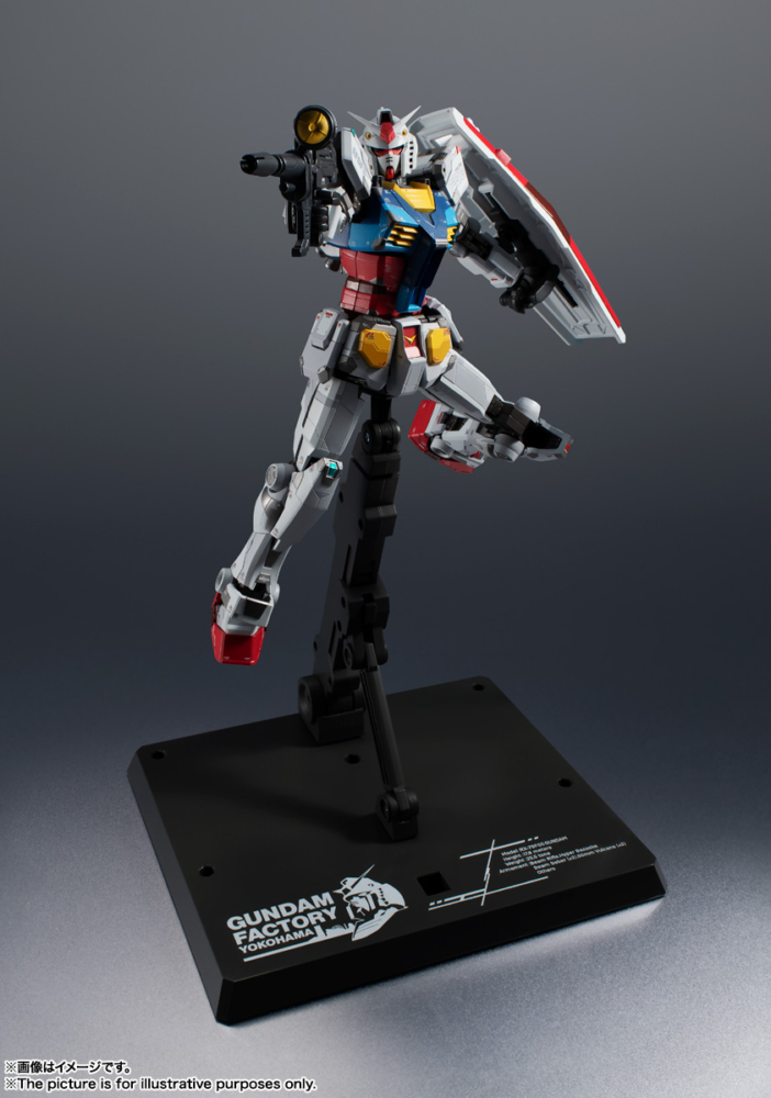 (เหลือ1ชิ้น ทักแชทก่อนโอน) 04573102604903 *ไม่มีกล่องน้ำตาล* chogokin rx-78F00 yokohama
