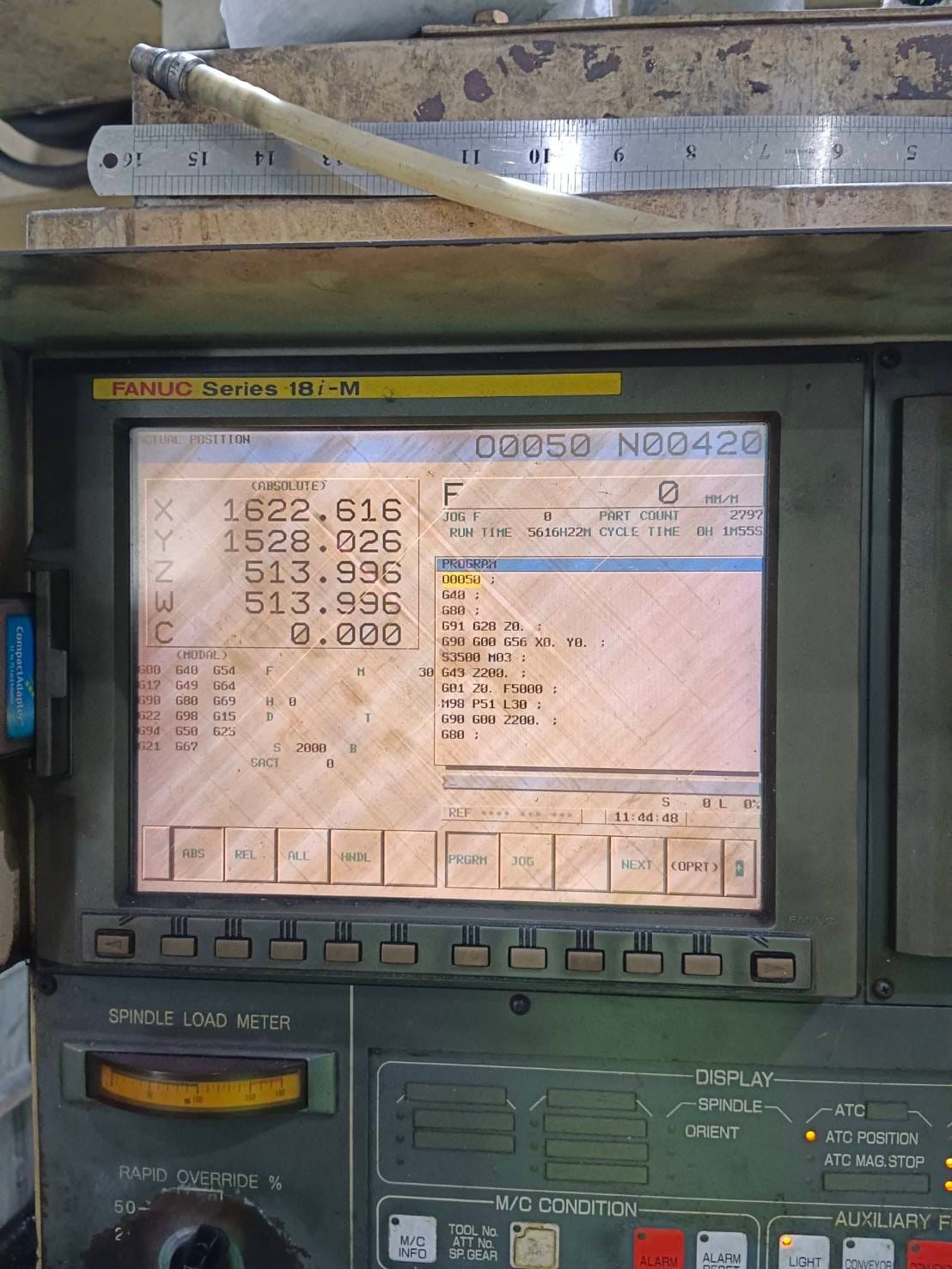 งานเปลี่ยนหน้าจอ FANUC