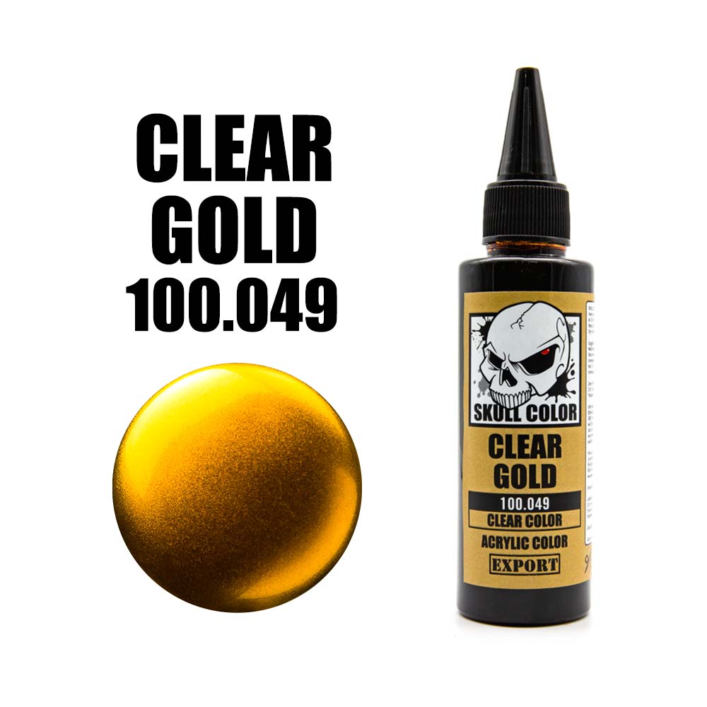 skull 100.049 clear gold 60ml.