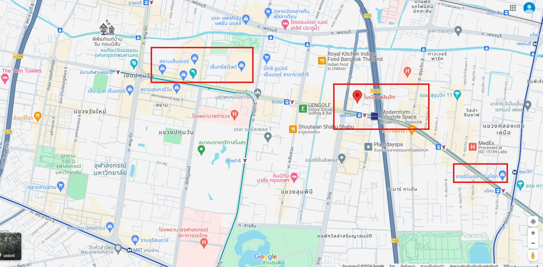ปล่อยเช่าคอนโด Noble Ploenchit (โนเบิล เพลินจิต) - เฟอร์เครื่องใช้ไฟฟ้าครบครั้น - การเดินทาง: ใกล้ BTS เพลินจิต