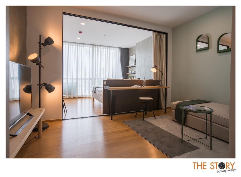 ปล่อยเช่าคอนโด Noble Revo Silom (โนเบิล รีโว สีลม) - 1ห้องนอน 1ห้องน้ำ 1ห้องนั่งเล่น - ใกล้ BTS สุรศักดิ์ - ขนาดห้อง 34 ตรม. ชั้น 18