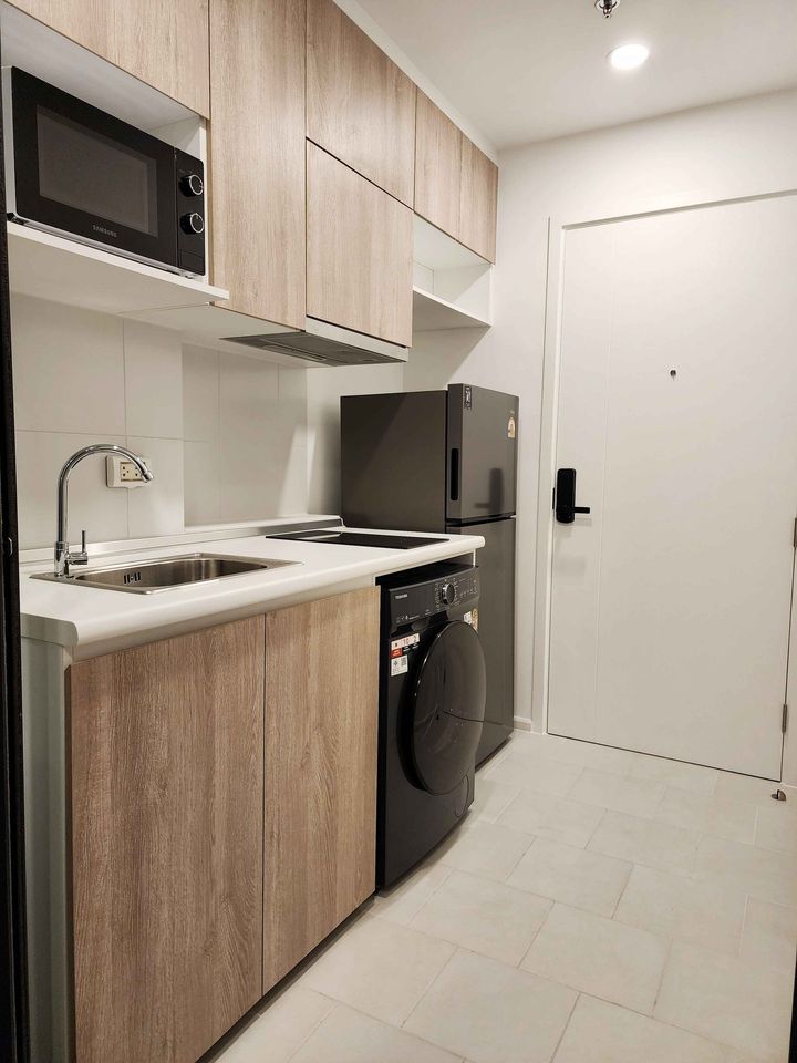 ปล่อยเช่าคอนโด Denim Jatujak (เดนิม จตุจักร) - Studio 1ห้องน้ำ 1ห้องครัว - ใกล้ BTS หมอซิต MRT จตุจักร - ขนาดห้อง 23 ตรม. ชั้น 4 ตึก C