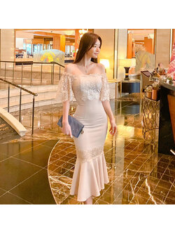 kudapy กล่องสุ่มเดรสไปงาน เดรสไปงานแต่ง แจ้งขนาดไซต์ให้แม่ค้าได้ค่ะ เลือกแบบไม่ได้นะคะ