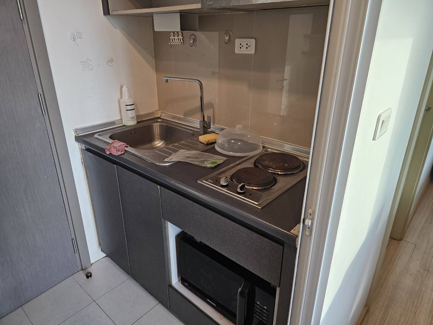 ปล่อยเช่าคอนโด The Base Rama 9 - Ramkhamhaeng (เดอะ เบส พระราม 9 - รามคำแหง) - Studio 1ห้องน้ำ 1ห้องครัว - ใกล้ ARL รามคำแหง/เดอะมอลล์รามคำแหง - ขนาดห้อง 26 ตรม. ชั้น 30