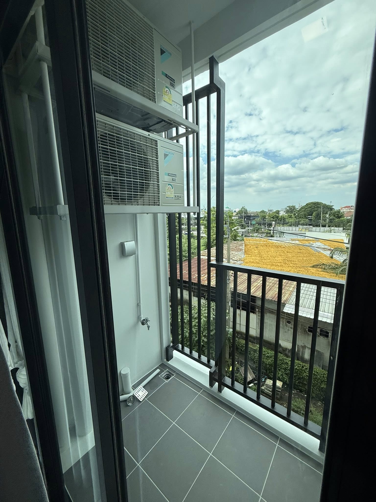 ให้เช่าคอนโด Kave Seed Kaset (เคฟ ซี้ด เกษตร) โซน รถไฟฟ้า BTS เสนานิคม / ม.เกษตร 1ห้องนอน / 1ห้องน้ำ ขนาดห้อง 26 ตรม. ชั้น 4 ตึก B