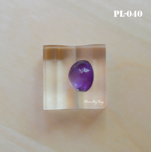 พลอยอเมทิสต์จากบราซิล (PL-040)