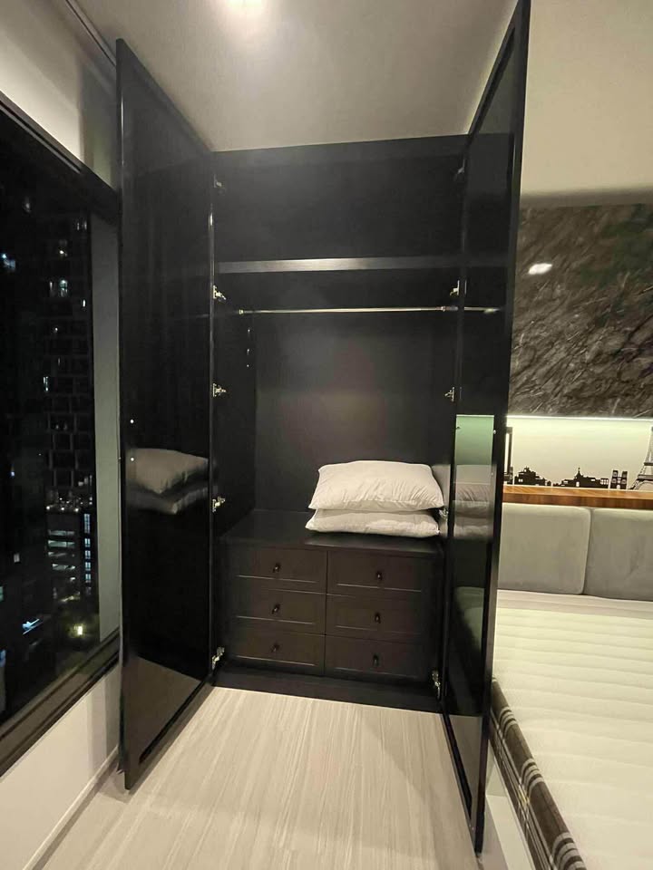 คอนโด Life Asoke - Rama 9 (ไลฟ์ อโศก - พระราม 9) High Rise โซนพื้นที่ MRT พระราม 9 ให้เช่าห้องแบบ Studio 1ห้องน้ำ ขนาดห้อง 28 ตรม. ชั้น 14 ตึก A