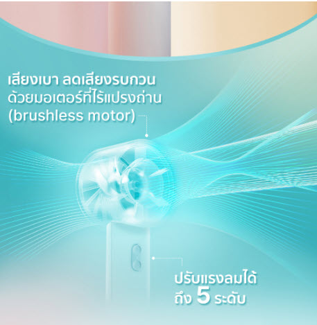 Ezhome 8859616004160 Handy Candy Fan - Snow white gadgets