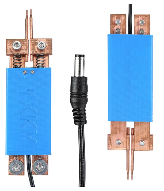 เครื่องเชื่อมจุดสำหรับขั้วแบตเตอรี่ลิเธียม แบบปากกาพร้อมสวิตช์ Spot Welder Auto Trigger Built-in Switch สำหรับ DIY Spot Welder Battery Tool