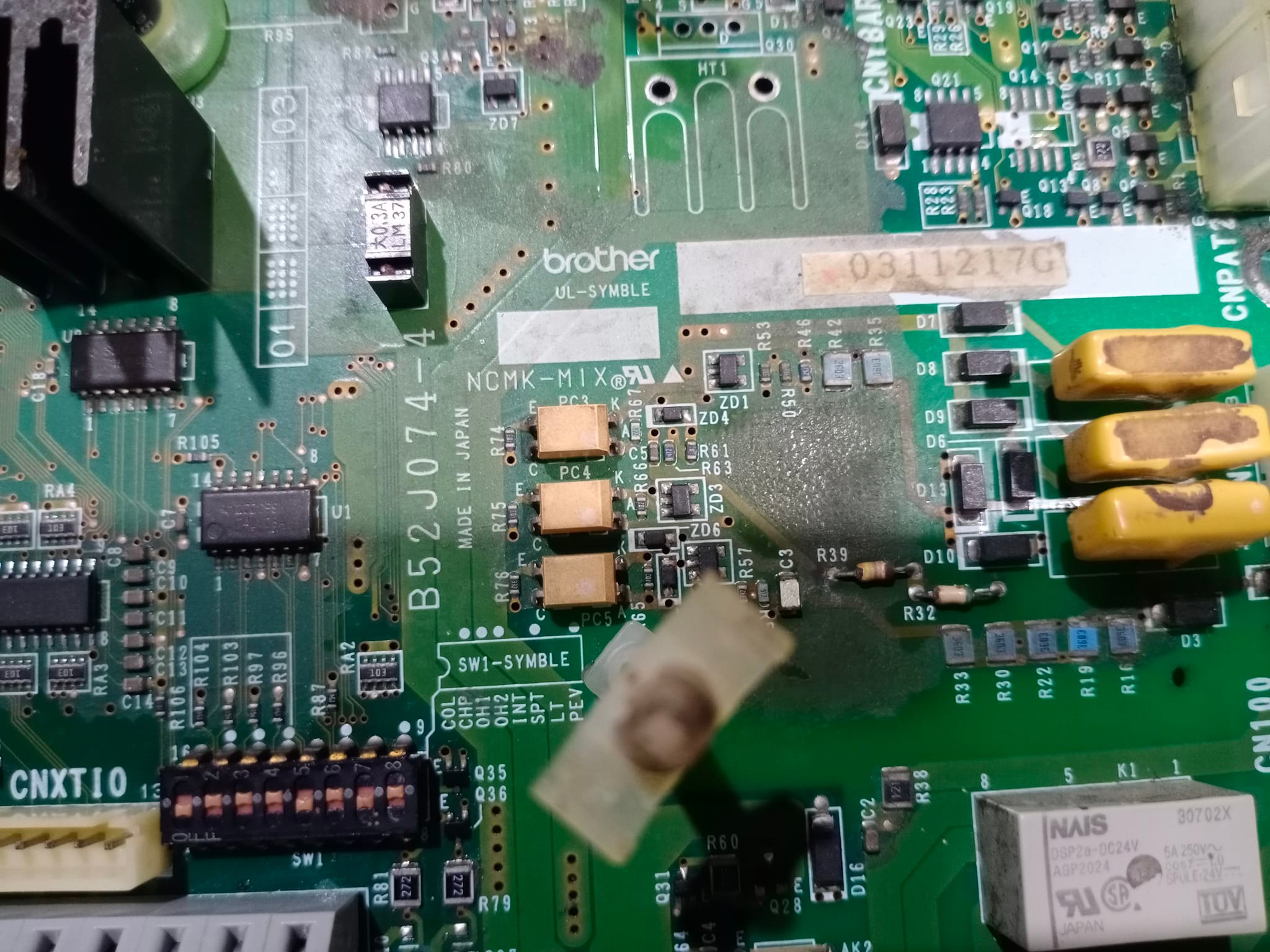 BROTHER B52J074-4 I/O CNC BROTHER