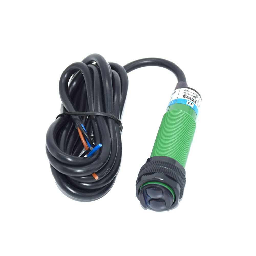 E3F-DS300C1 เซนเซอร์สวิตช์แสง ปรับค่าตรวจจับได้ ระยะ 3 เมตร Proximity Photoelectric switch NPN 3m