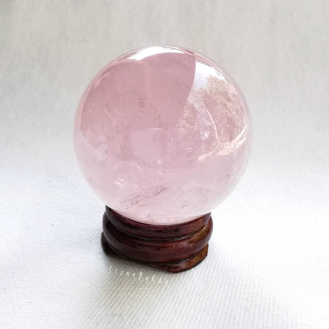 โรสควอตซ์ลูกกลม(Rose quartz)