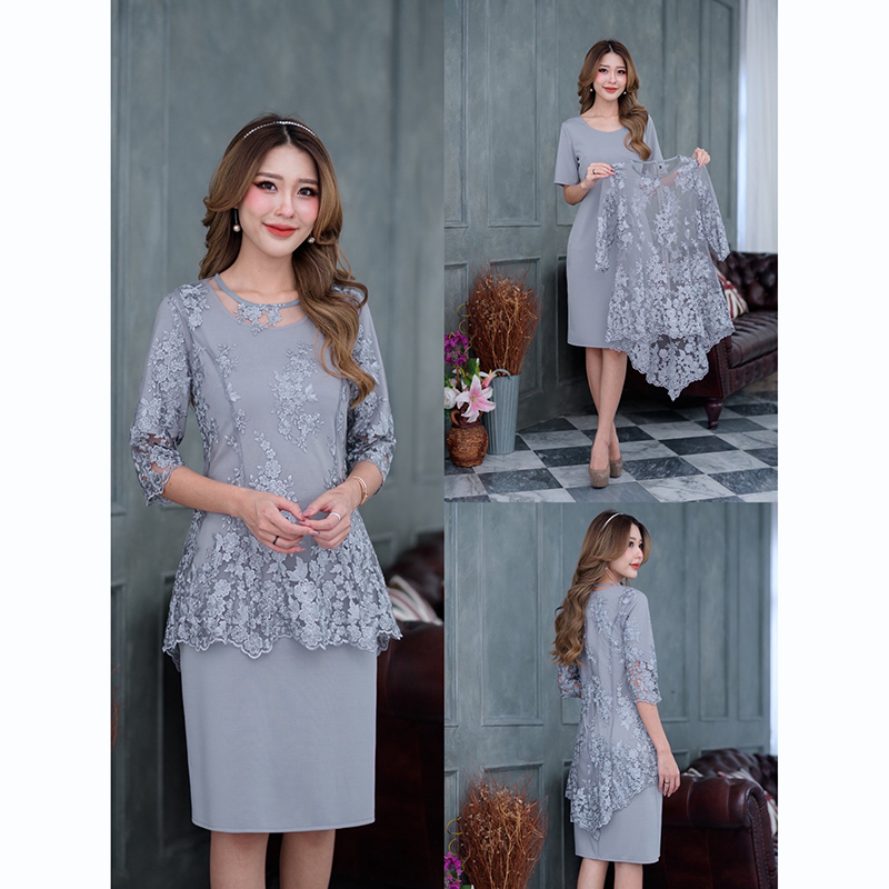 kudapy เดรสสั้นสีเทา/สีชมพู แขนสั้นผ้าพื้นเนื้อนิ่มมีน้ำหนักผ้าคัดมาเพื่อความใส่สบายเนื้อผ้ายืดหยุ่นได้ค่ะใส่ง่ายสไตล์เดรสลำลอง