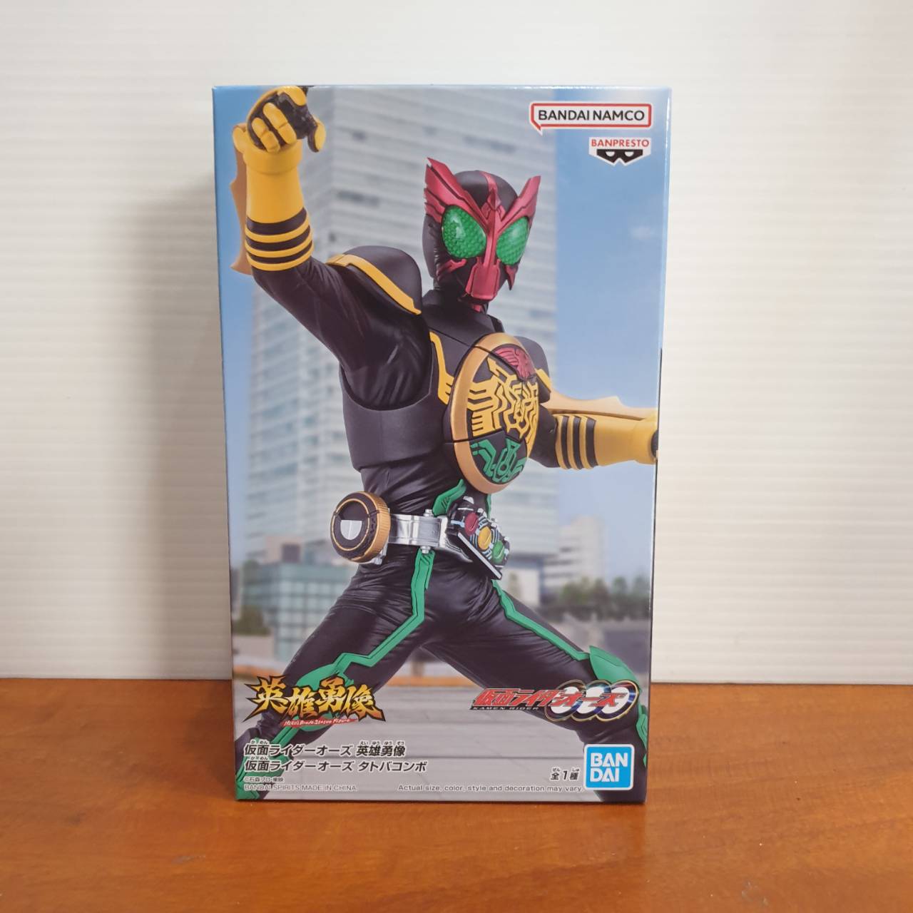 4983164881196 KAMEN RIDER OOO HERO S BRAVE STATUE FIGURE KAMEN RIDER OOO TATOBA COMBO
