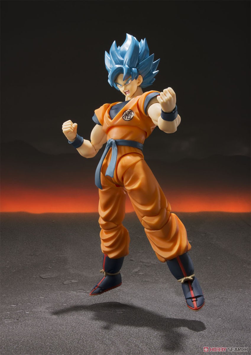 Bandai tamshii 4573102557001 s.h.figuarts super saiyan god super saiyan son goku