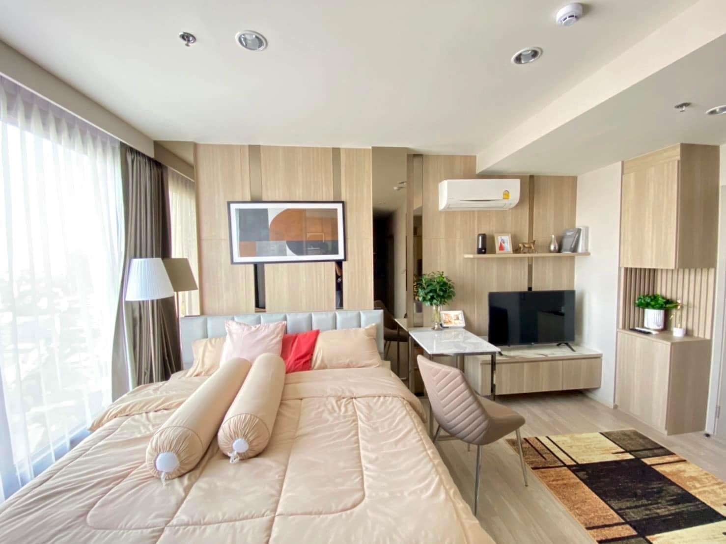 ปล่อยเช่าคอนโด IDEO Mobi Sukhumvit Eastpoint (ไอดีโอ โมบิ สุขุมวิท อีสต์พอยท์) - 1ห้องนอน 1ห้องน้ำ 1ห้องนั่งเล่น - ใกล้ BTS บางนา - ขนาดห้อง 30 ตรม. ชั้น 18 ตึก A