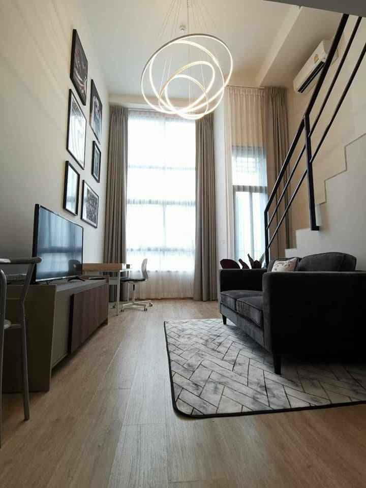 ให้เช่าห้องDuplex2ชั้นแบบ 1ห้องนอน 1ห้องน้ำ โซนพื้นที่ ARL รามคำแหง คอนโด IDEO New Rama 9 (ไอดีโอ พระราม 9) High Rise ขนาดห้อง 31 ตรม. ชั้น 22