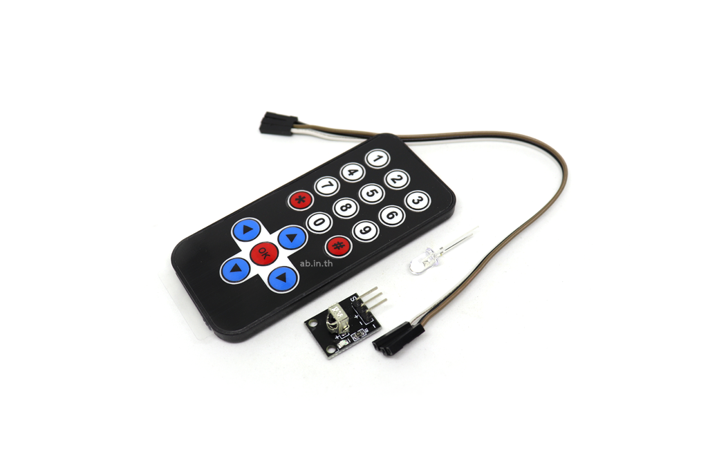IR Remote Infrared Remote Control Kit โมดูลรีโมท