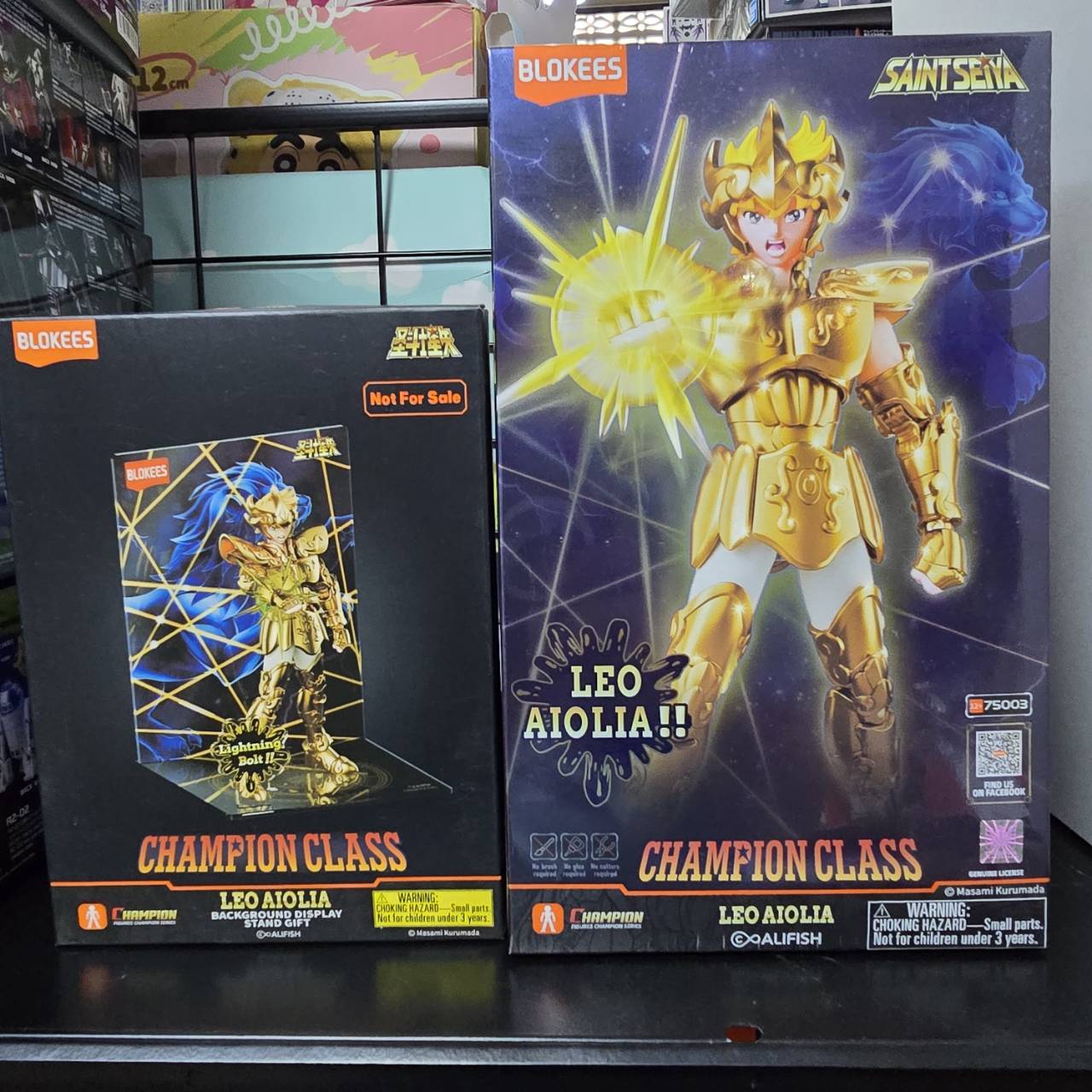 *มีของแถม* BLOKEES 810181530711 FIGURES SAINT SEIYA CHAMPIONCLASS CC 02 LEO AIOLIA