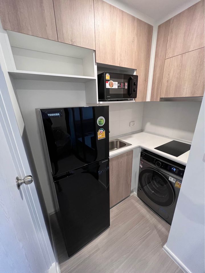 ปล่อยเช่าคอนโด Denim Jatujak (เดนิม จตุจักร) - 1ห้องนอน 1ห้องน้ำ 1ห้องนั่งเล่น - ใกล้ BTSหมอชิต/MRTจตุจักร - ขนาดห้อง 27.5 ตรม. ชั้น 18 ตึก A