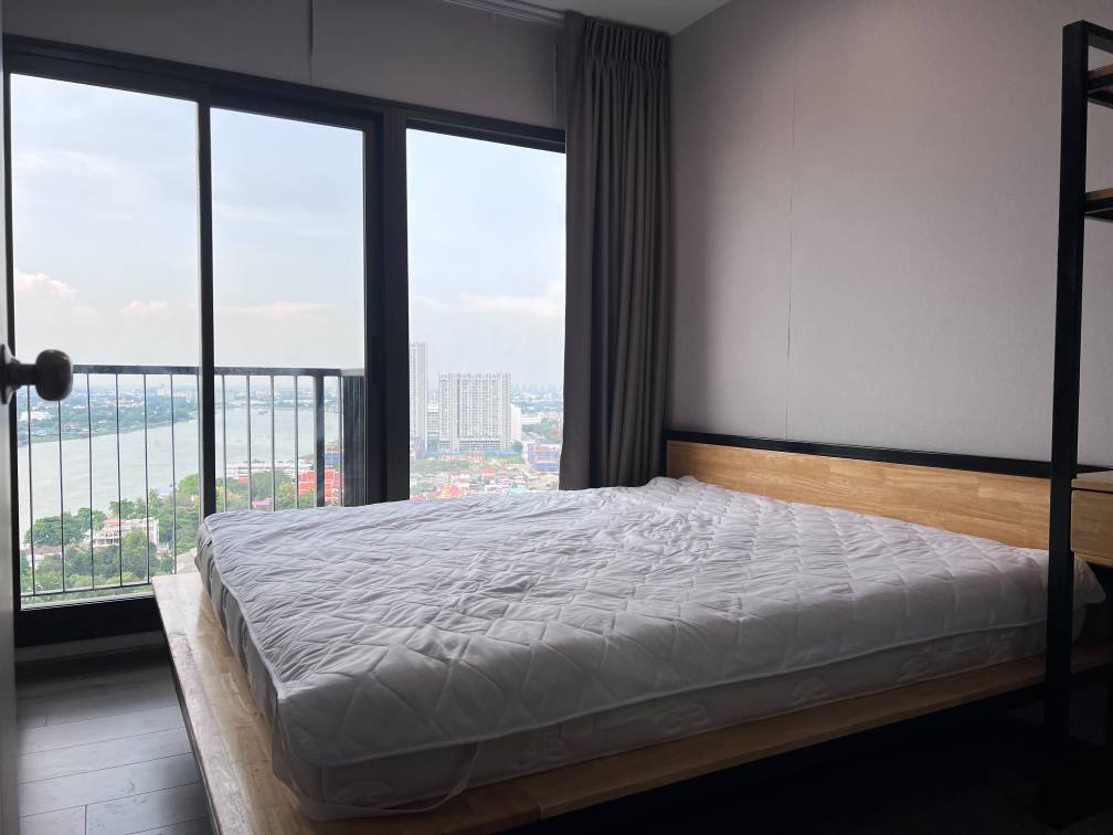 ให้เช่าห้องแบบ 1ห้องนอน 1ห้องน้ำ โซนพื้นที่ MRT พระนั่งเกล้า คอนโด The Politan Aqua (เดอะ โพลิแทน อควา) High Rise ขนาดห้อง 29 ตรม.
