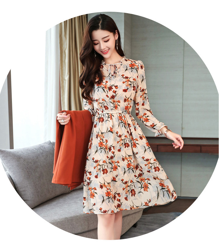 kudapy ชุดเซ็ทเดรสและเสื้อคลุมตัวยาวสีน้ำตาลอิฐ XL