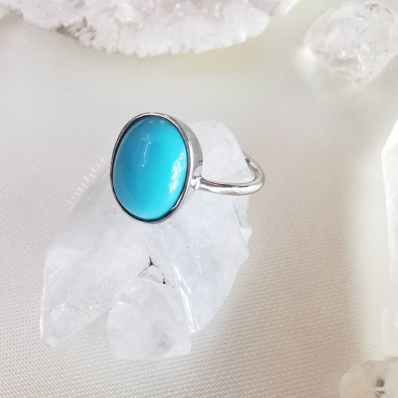 แหวนเงินหินเทอร์ควอยส์ Turquoise