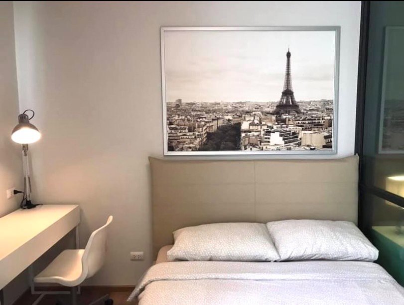 ปล่อยเช่าคอนโด Unio Sukhumvit 72 (ยูนิโอ สุขุมวิท 72) - แต่งสวยน่าอยู่ 1ห้องนอน 1ห้องน้ำ 1ห้องนั่งเล่น - ใกล้ BTS แบริ่ง - ขนาดห้อง 28 ตรม. ชั้น 4 ตึก D