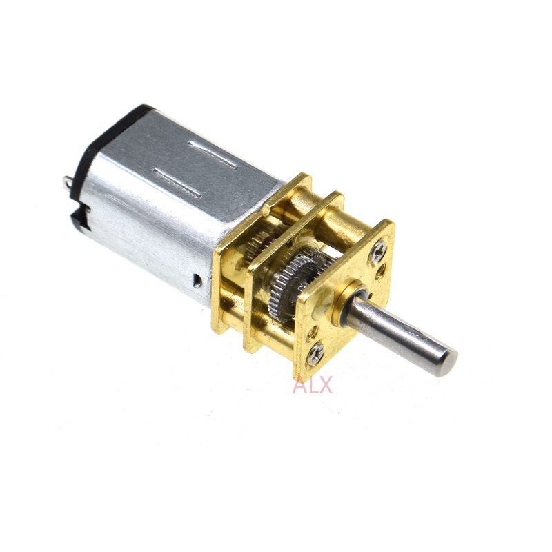 GA12-N20 มอเตอร์เกียร์ gear motor smart car 6V 300RPM