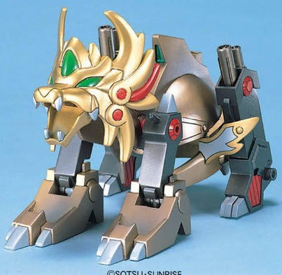 Bandai 4573102663580 BB167 KIJIN DAISYOUGUN SIRYUHOU KIRAHAGANE GOKUSAI VER.