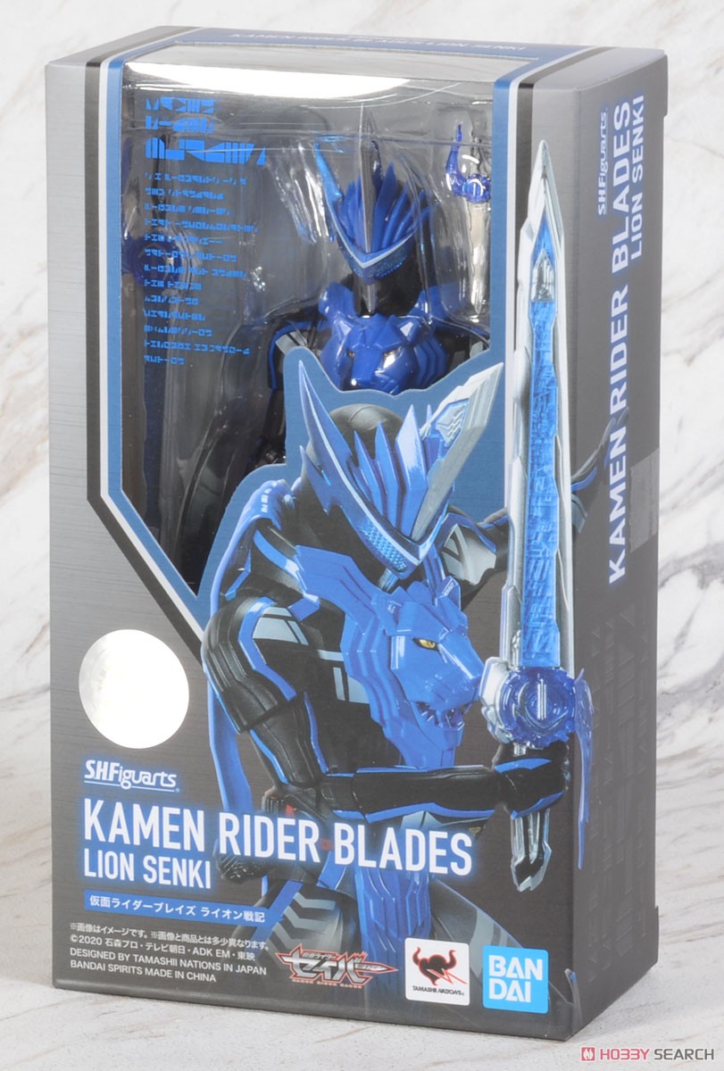 JP LOT 4573102610041 S.H.Figuarts Kamen Rider Blaze Lion Senki