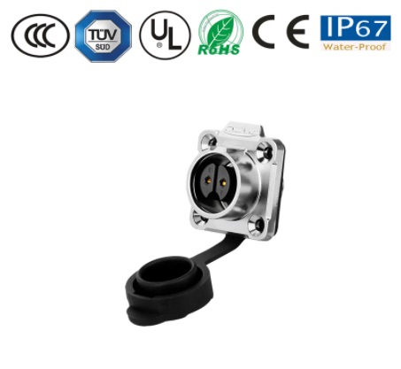 คอนเนคเตอร์ ขั้วต่อ ซ็อกเก็ต ปลั๊กไฟกันน้ำ กันฝุ่น M16 IP67