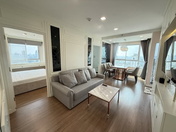 ให้เช่าคอนโด U Delight @ Talat Phlu Station (ยู ดีไลท์ แอท ตลาดพลู สเตชั่น) โซน รถไฟฟ้า BTS ตลาดพูล ห้องแบบ 2ห้องนอน 1 ห้องน้ำ