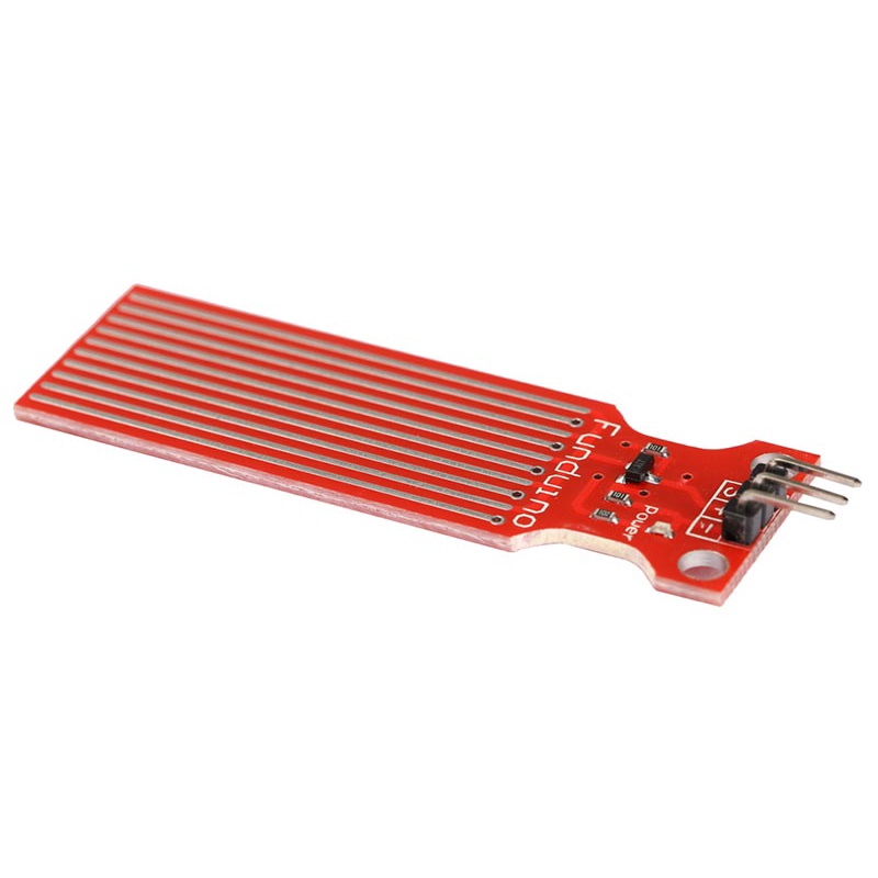 โมดูล เซนเซอร์น้ำฝน / ระดับน้ำ Rain Raindrop Water Level Sensor Module Height Depth of Detection For Arduino