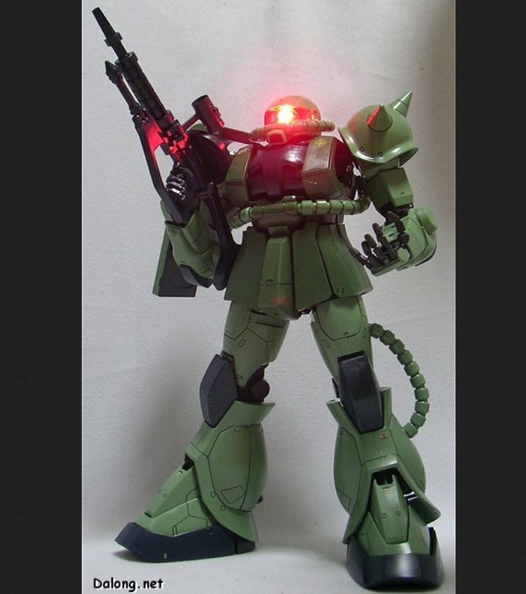 Bandai 4573102642301 PG 1/60 MS-06F ZAKU II