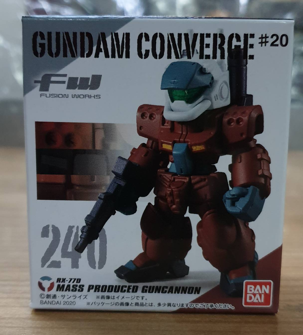 615440 FW gundam converge#20-240 mass produced guncannon