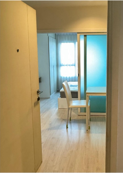 คอนโด Aspire Ratchada - Wongsawang (แอสปาย รัชดา - วงศ์สว่าง) High Rise โซนพื้นที่ MRT วงศ์สว่าง ให้เช่าห้องแบบ 1ห้องนอน 1ห้องน้ำ ขนาดห้อง 26 ตรม. ชั้น 16 ตึก B