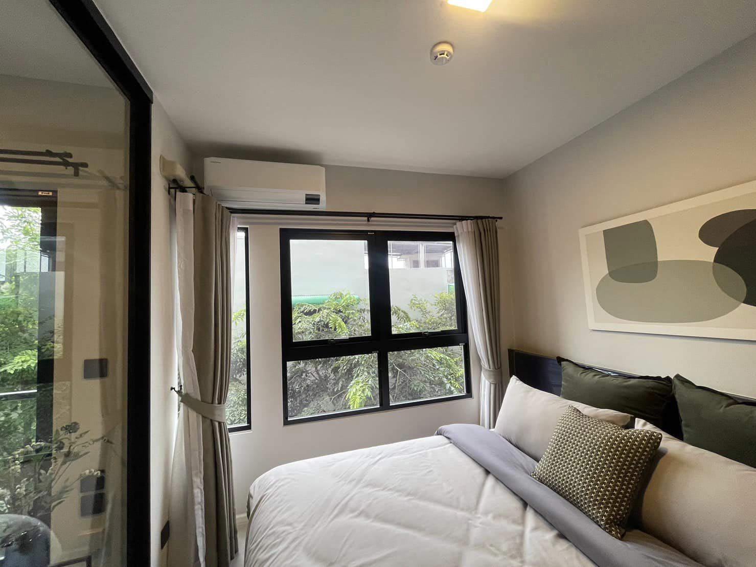 ปล่อยเช่าคอนโด The Key MRT Phetkasem 48 (เดอะ คีย์ เอ็มอาร์ที เพชรเกษม 48) - ห้องใหม่มือแรก 1ห้องนอน 1ห้องน้ำ 1ห้องนั่งเล่น - ใกล้ MRT เพชรเกษม 48 - ขนาดห้อง 28 ตรม. ชั้น 3 ห้องหันทิศเหนือ