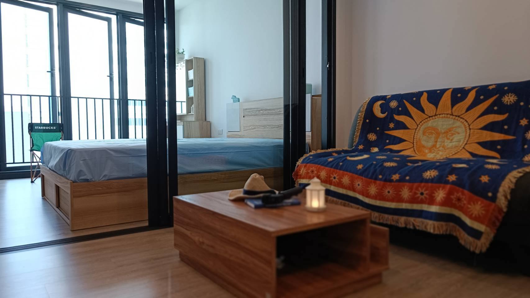 ให้เช่าห้องแบบ 1ห้องนอน 1ห้องน้ำ โซนพื้นที่ BTS ห้าแยกลาดพร้าว คอนโด THE LINE Phahonyothin Park (เดอะ ไลน์ พหลโยธิน พาร์ค) High Rise ขนาดห้อง 32.5 ตรม. ชั้น 30 ตึก B