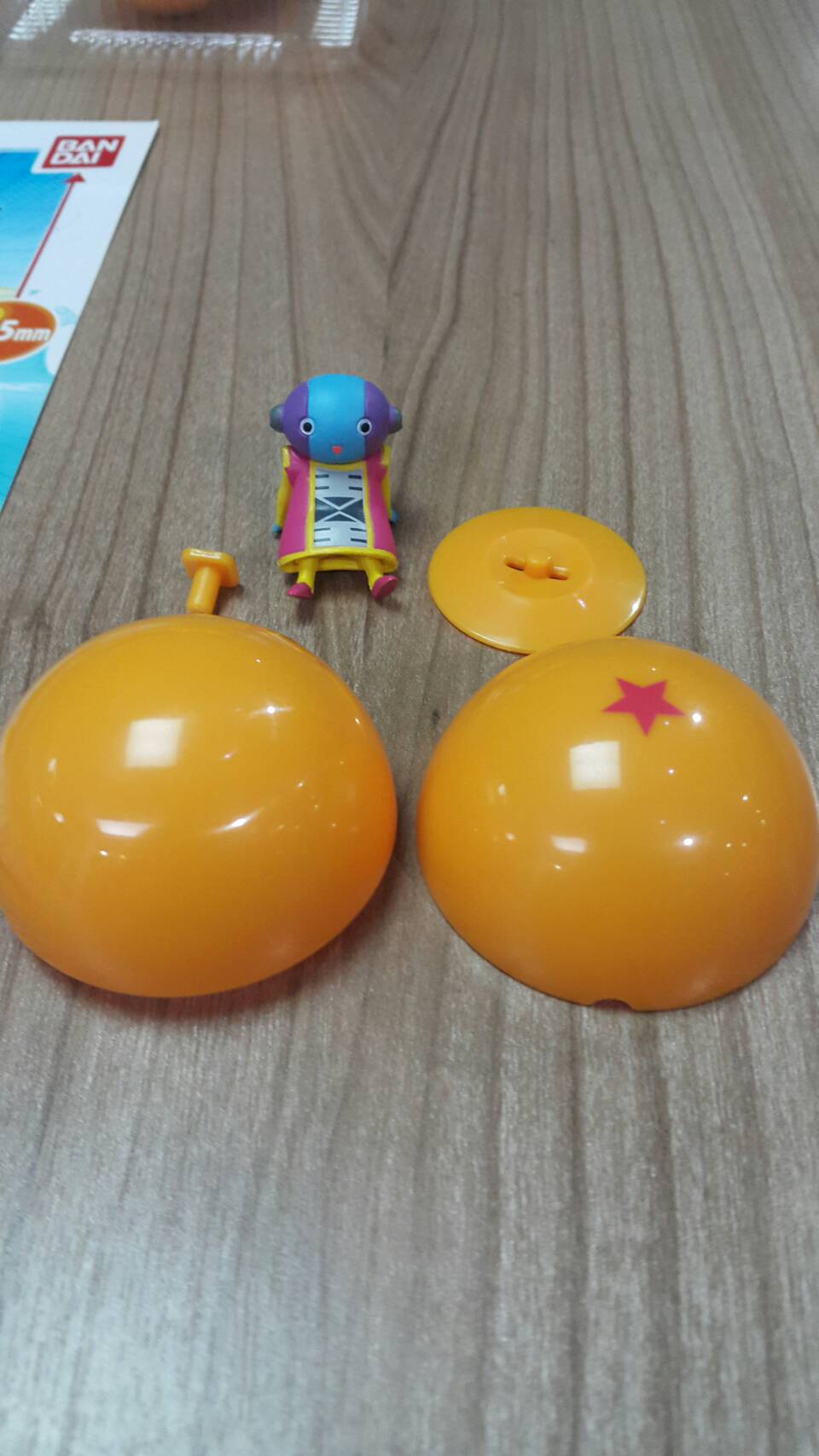 4549660227878 DRAGON BALL SUPER ON THE DRAGON BALL(1set มี4แบบ) ประกอบเสร็จ สูง 9 cm