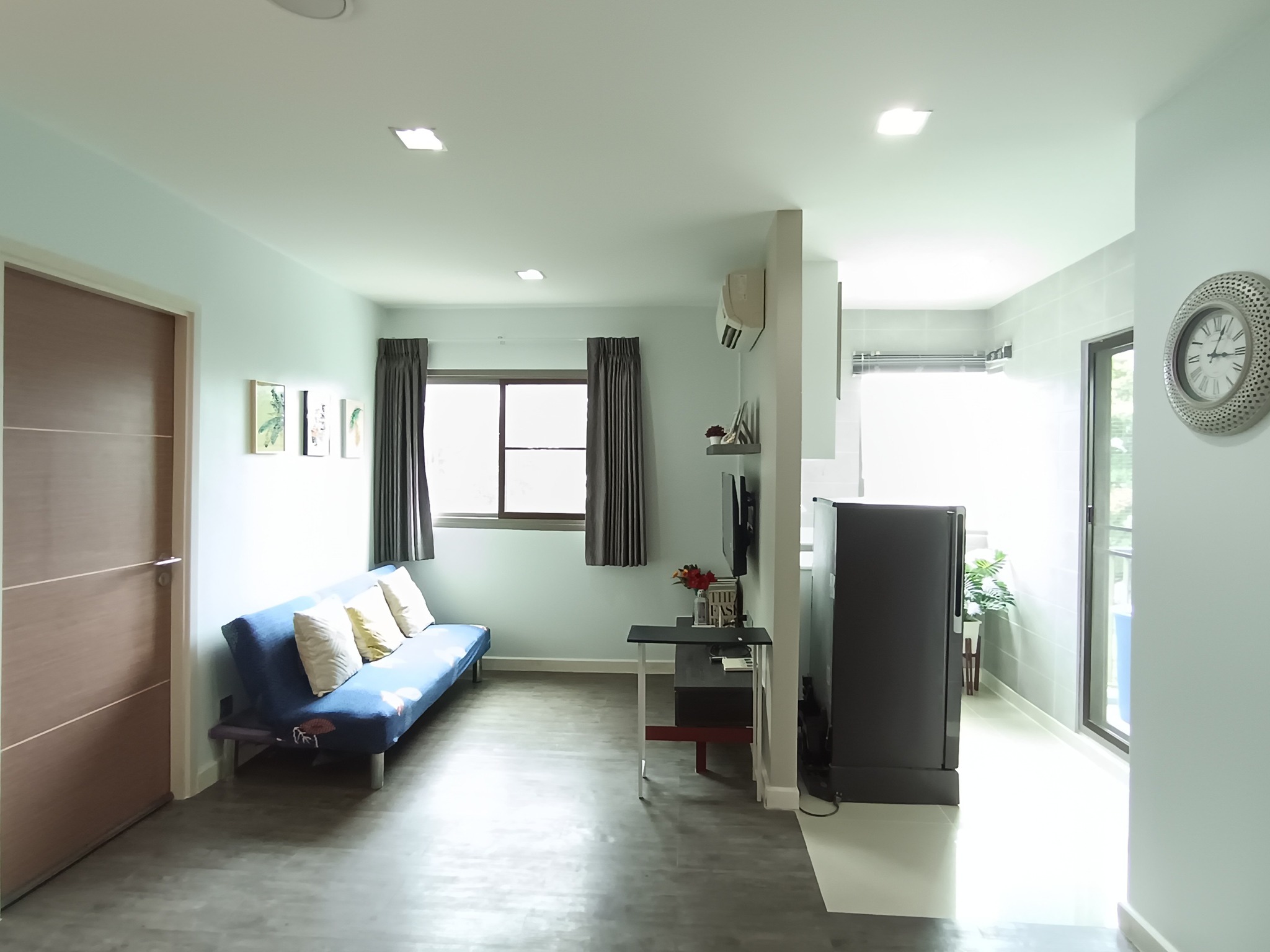 คอนโด B Campus Prachachuen (บี แคมปัส ประชาชื่น) Low Rise โซนพื้นที่ ใกล้ ม.ธุรกิจ เดอะมอลล์งามวงศ์วาน ให้เช่าห้องแบบ 2ห้องนอน 1ห้องน้ำ