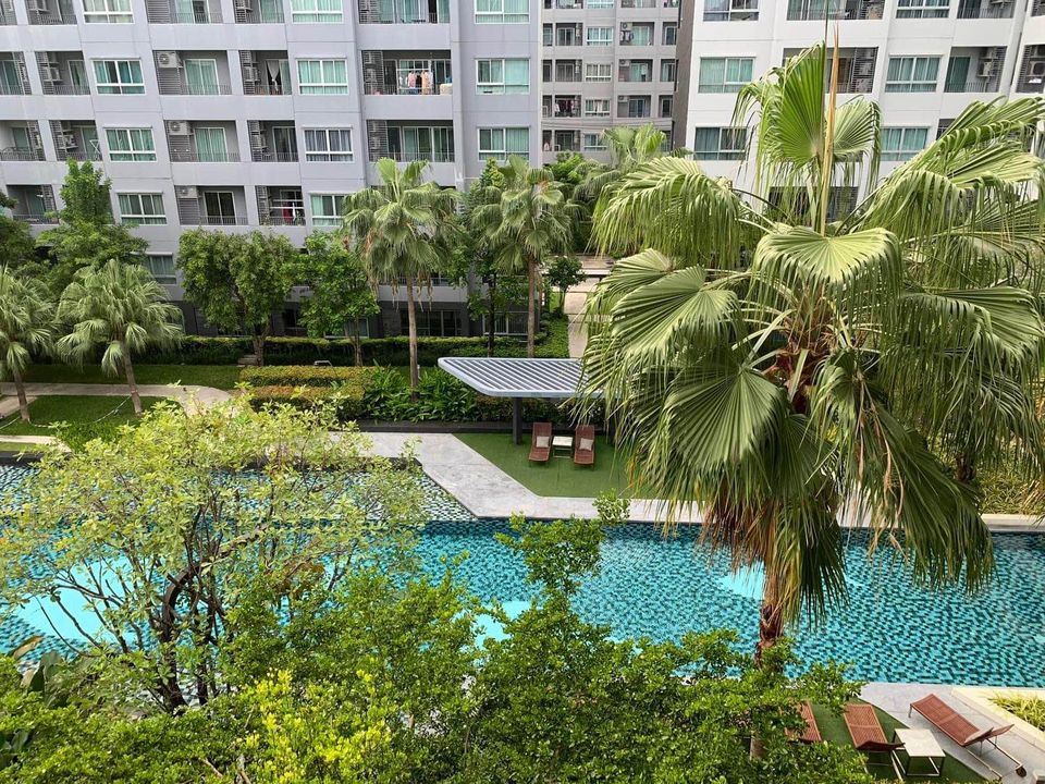 สนใจชมห้องติดต่อได้เลย Line ID: Smile-easy ปล่อยเช่าคอนโด Elio Del Ray (เอลลิโอ เดลเรย์) สุขุมวิท 64 - Studio 1ห้องน้ำ - ใกล้ BTS ปุณณวิถี - ขนาดห้อง 25 ตรม. ชั้น 5 วิวสระ